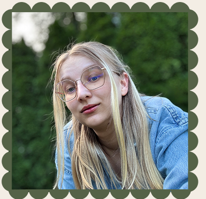 Portrait of Mirreille outdoors